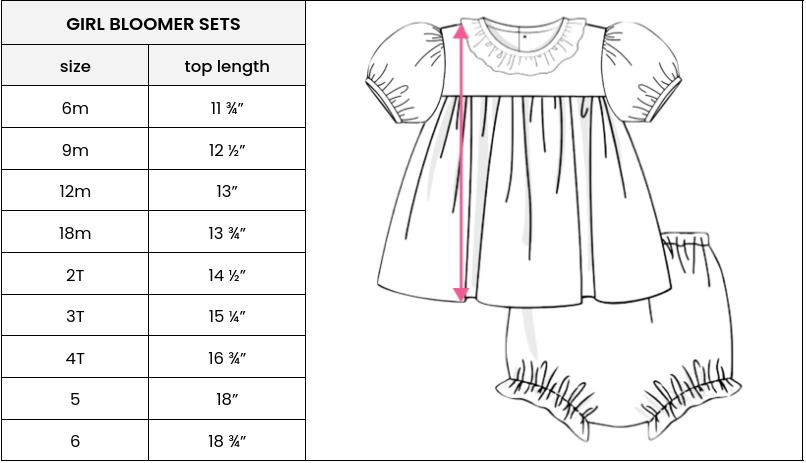 SMOCKED BUNNIES GIRL SET